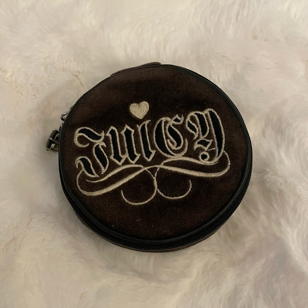 Vintage Y2K Juicy Couture Travel Jewelry Case